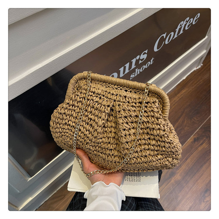 Women's Fashion Vacation Seaside Cloud Good-looking Hollow Bags