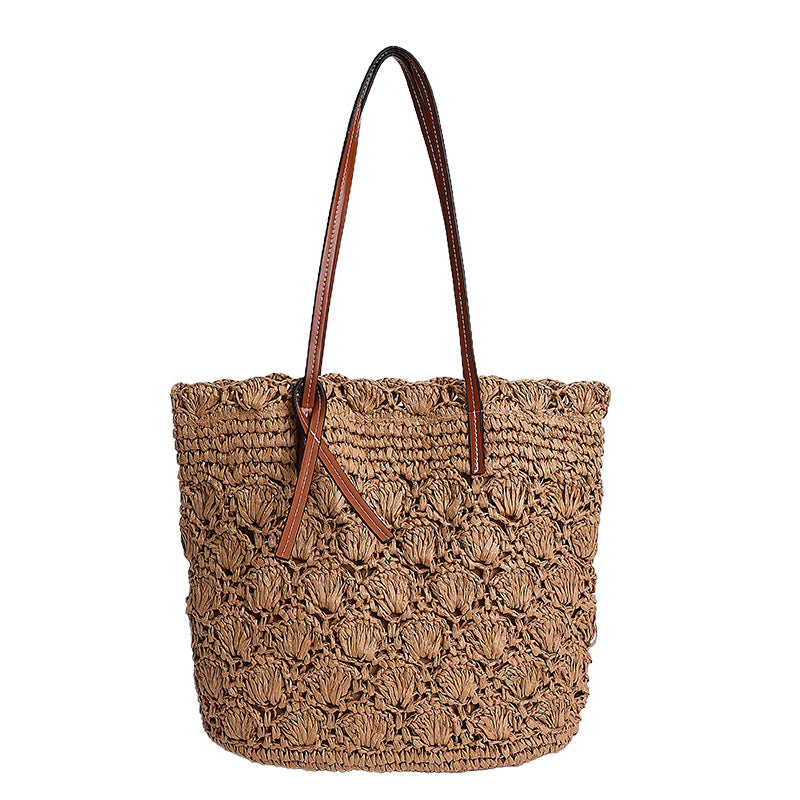 Women's Capacity Popular Summer Weaving Fashion Seaside Bags