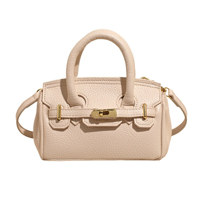 Women's Quality Litchi Pattern Portable Temperament Wild Women's Messenger Bag