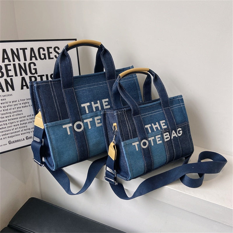 Women's Canvas Fashionable Fashion Portable Large Capacity Women's Messenger Bag