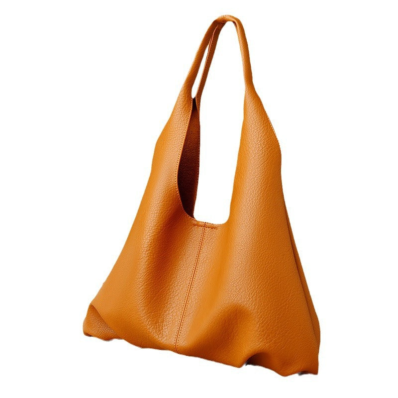 Women's Soft Comfortable Feel Large Capacity Colorful Fashion Simple Winter Tote Bag