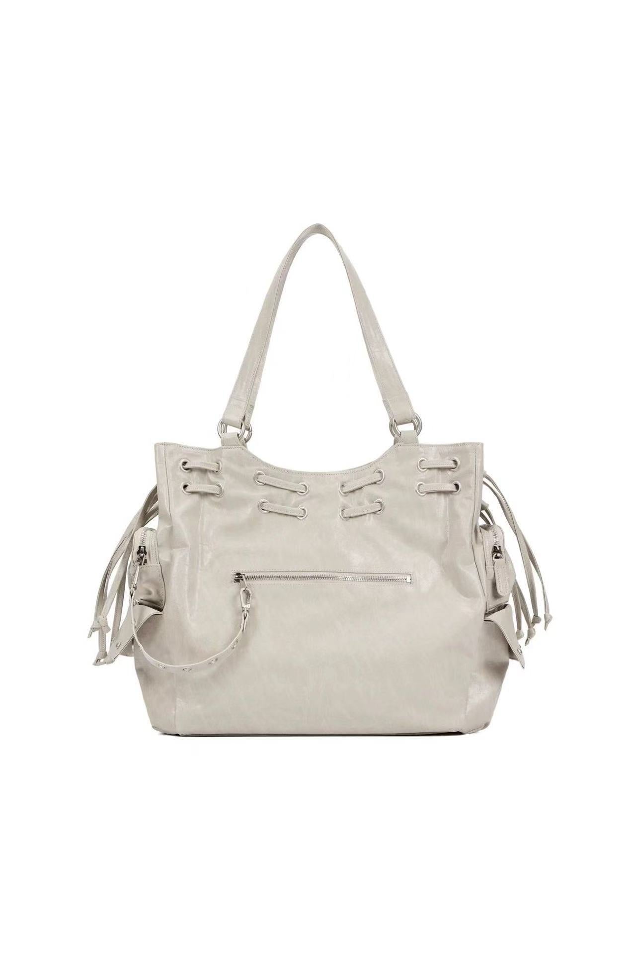 Beautiful Design Fashion Rivet Commuter Motorcycle Women's Shoulder Bag