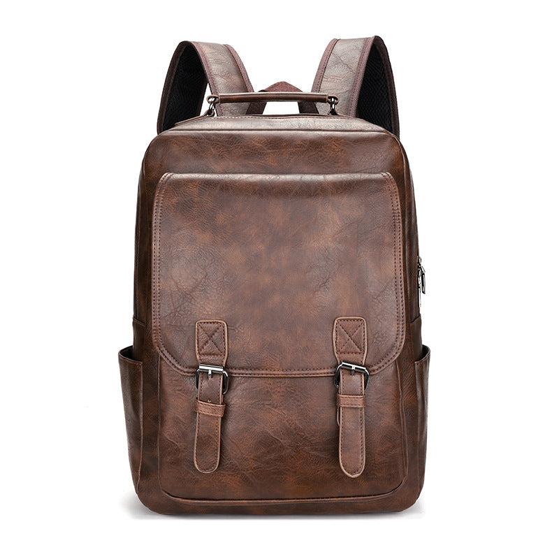 Men's Capacity Business Office Pc Fashion Vertical Leisure Backpack