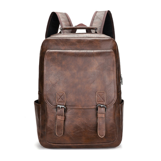 Men's Capacity Business Office Pc Fashion Vertical Leisure Backpack