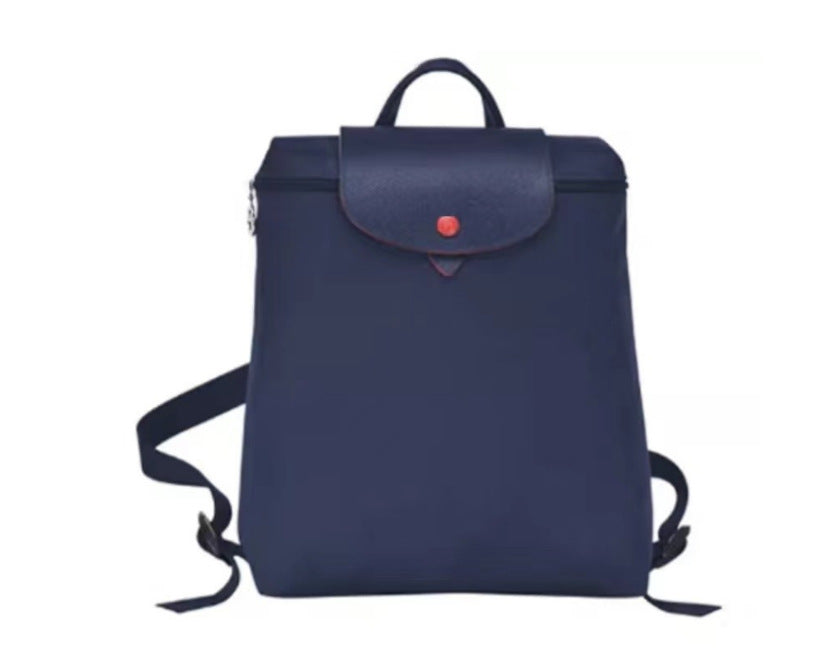 Women's French Dragon Week Shockproof Commuter Nylon Embroidered Women's Backpack