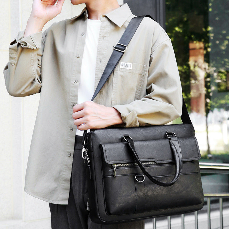 Men's Large Capacity Versatile Commuter Computer Men's Messenger Bag