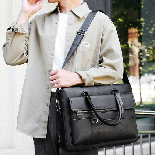 Men's Large Capacity Versatile Commuter Computer Men's Messenger Bag