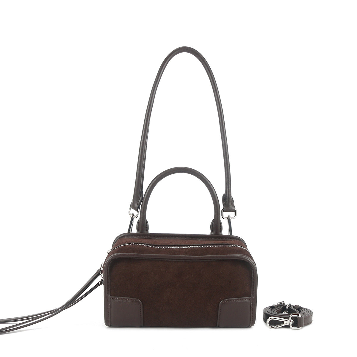 Lazy Loose Cowhide Leather Large Capacity Portable Bags