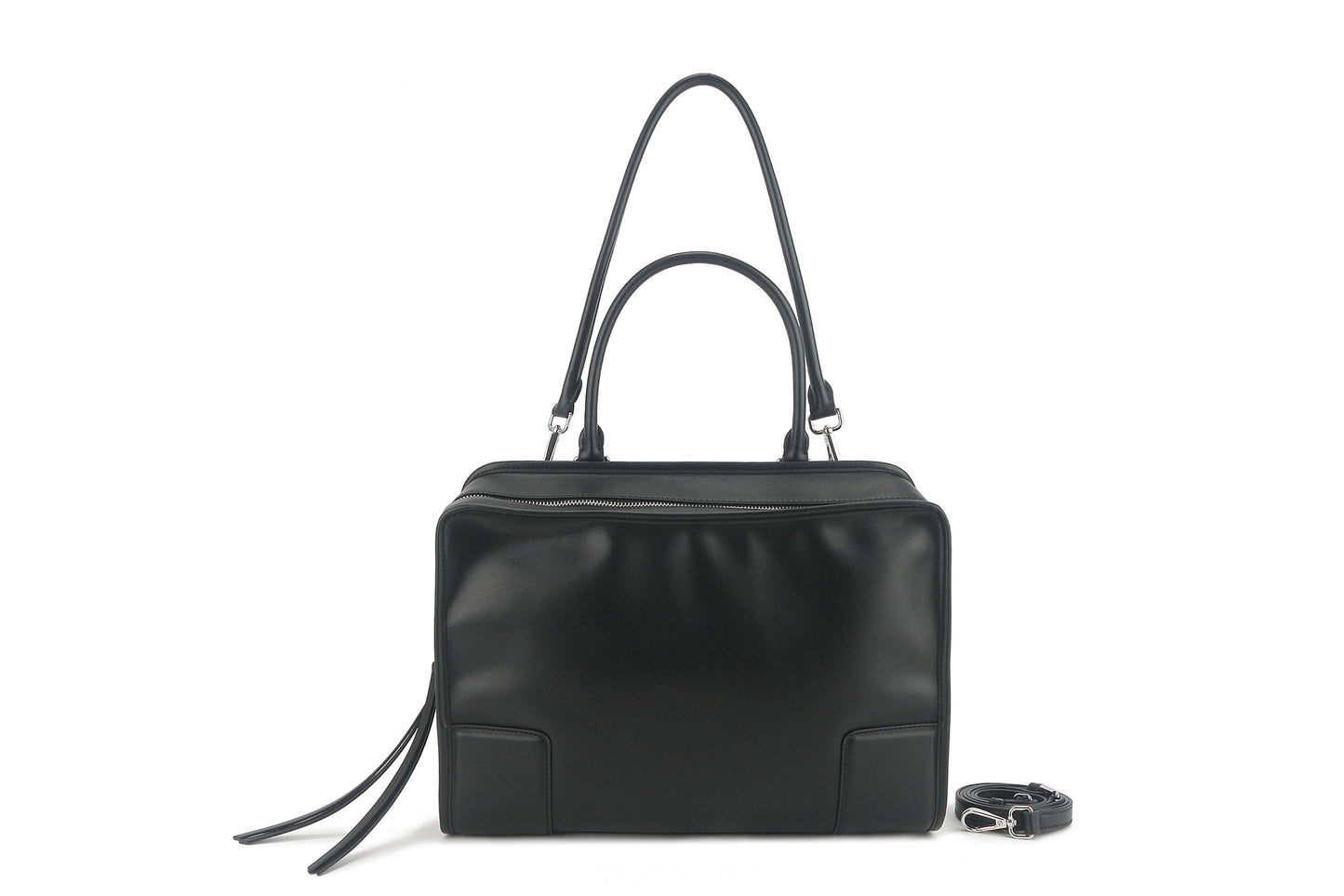 Lazy Loose Cowhide Leather Large Capacity Portable Bags