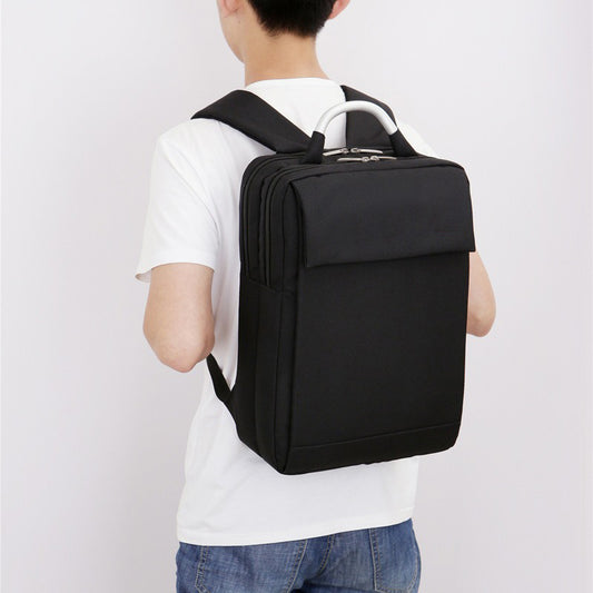 Men's Simple Computer College Trip Out Commuting Business Backpack