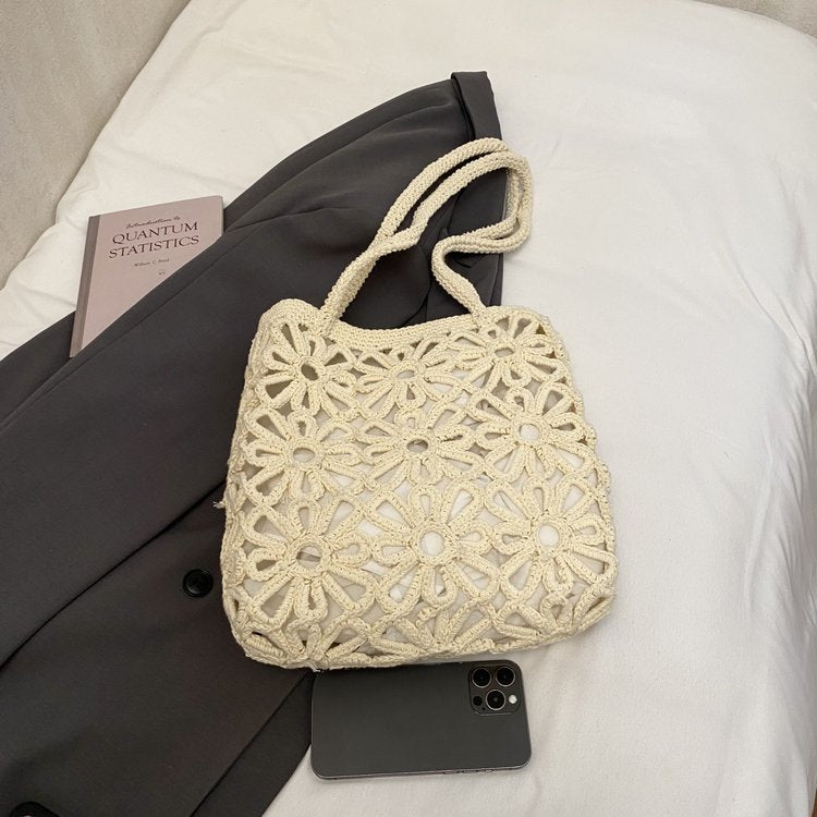 Women's Woven Summer Seaside Beach Large Capacity Shoulder Bags