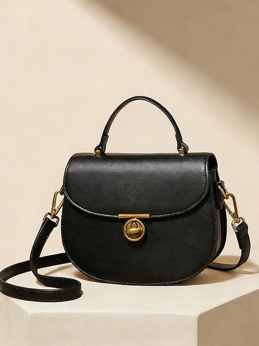 Vintage Saddle Female Commuter High Sense Women's Messenger Bag