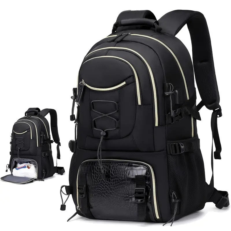 Good-looking Large Capacity High Sense Hiking Oxford Leisure Backpack