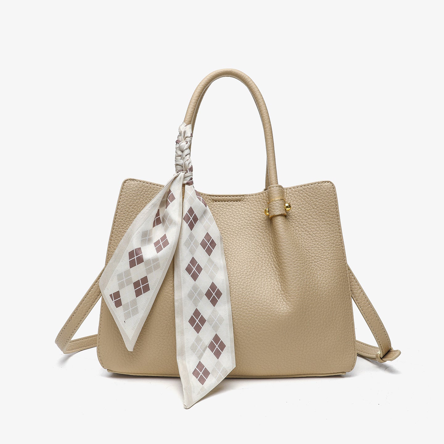 Women's Korean Style Retro Vegetable Basket Commuter Temperament Wild High Bucket Bags