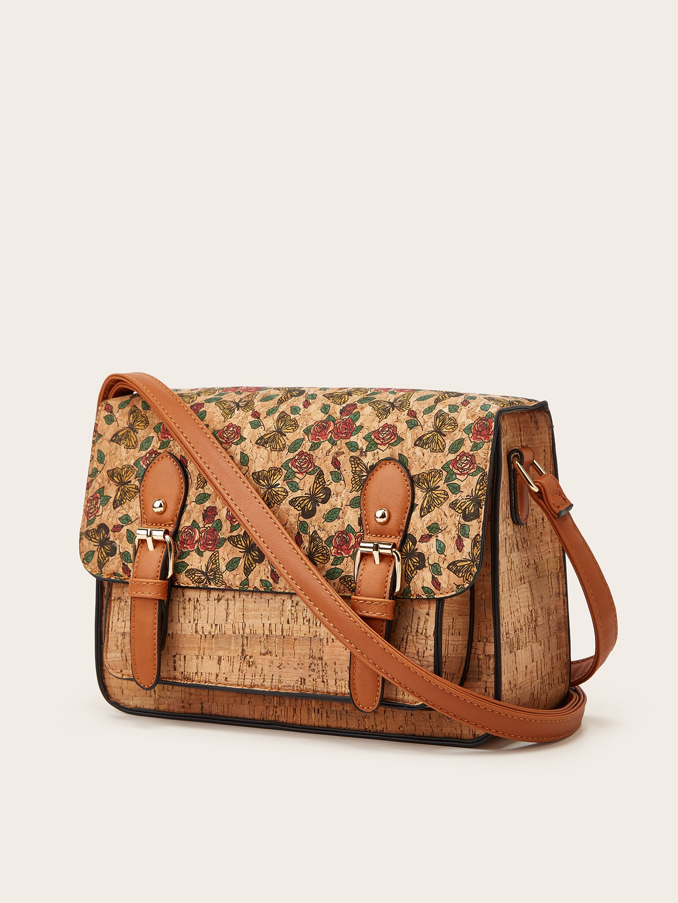 Women's Large Capacity Printed Retro Ethnic Style Women's Messenger Bag