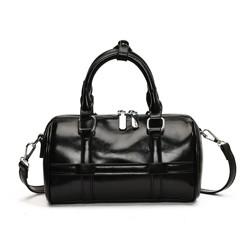 Popular Fashion Advanced Texture Portable Western Style Bucket Bag
