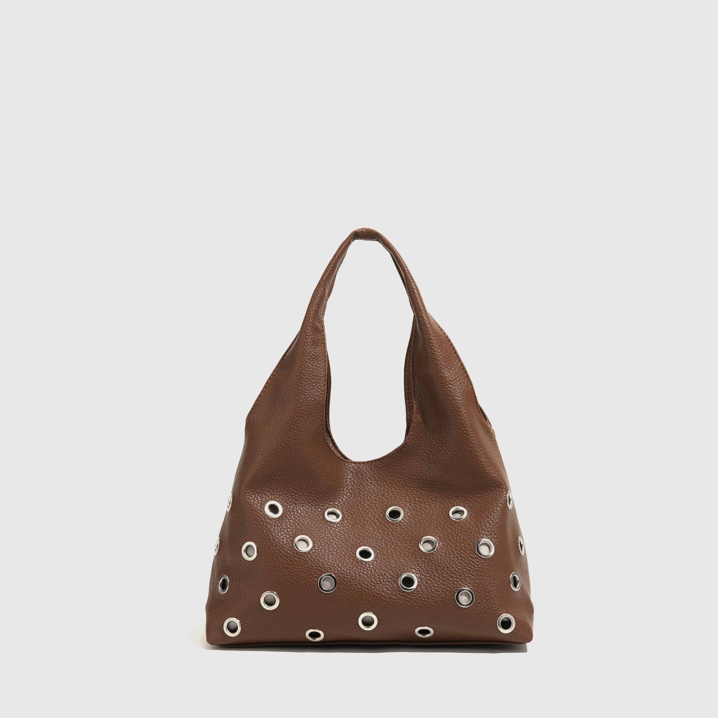 Women's Rivet Underarm Commuter Large Capacity Hollow Women's Shoulder Bag
