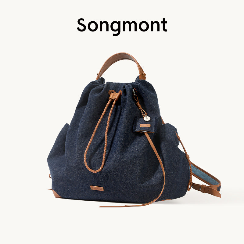 Mountain Bena Series Large Capacity Canvas Tote Bag