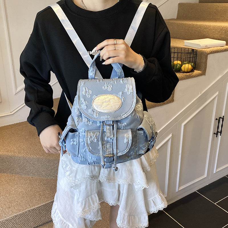 Korean Fashion College Simple Versatile Daily Backpacks