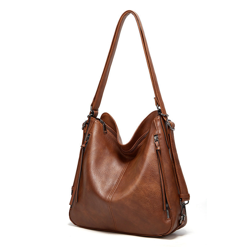 Women's Mother Soft Leather Big With Large Handbags