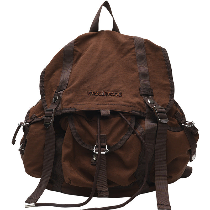 Large Capacity Nylon Lightweight Camp Hiking Leisure Backpack