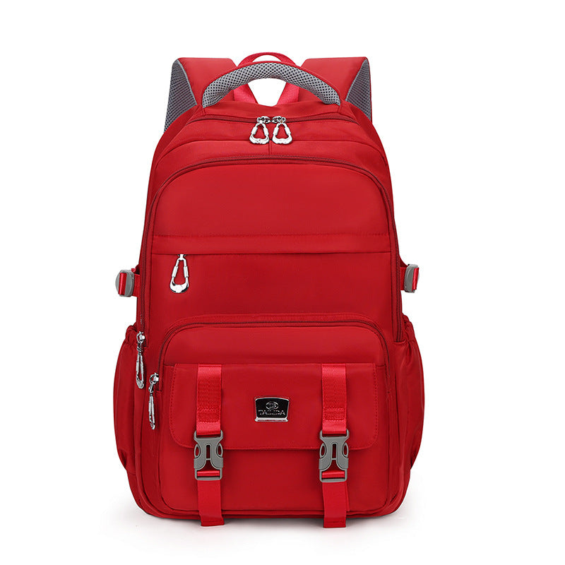 Unisex Large Capacity Simple Solid Color Travel Bags