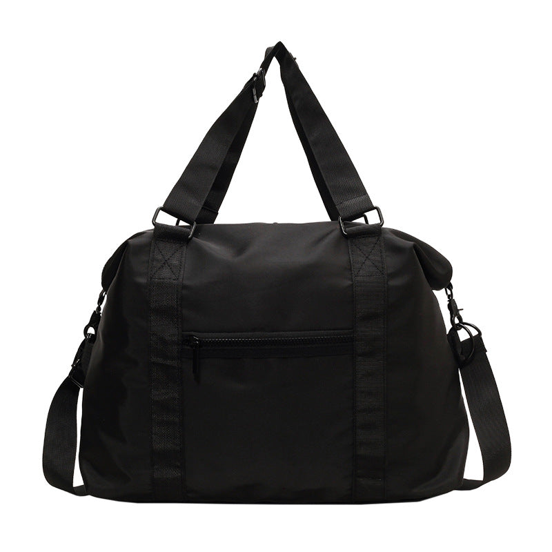 Black Oxford Cloth Short Distance Large Capacity Tote Bag