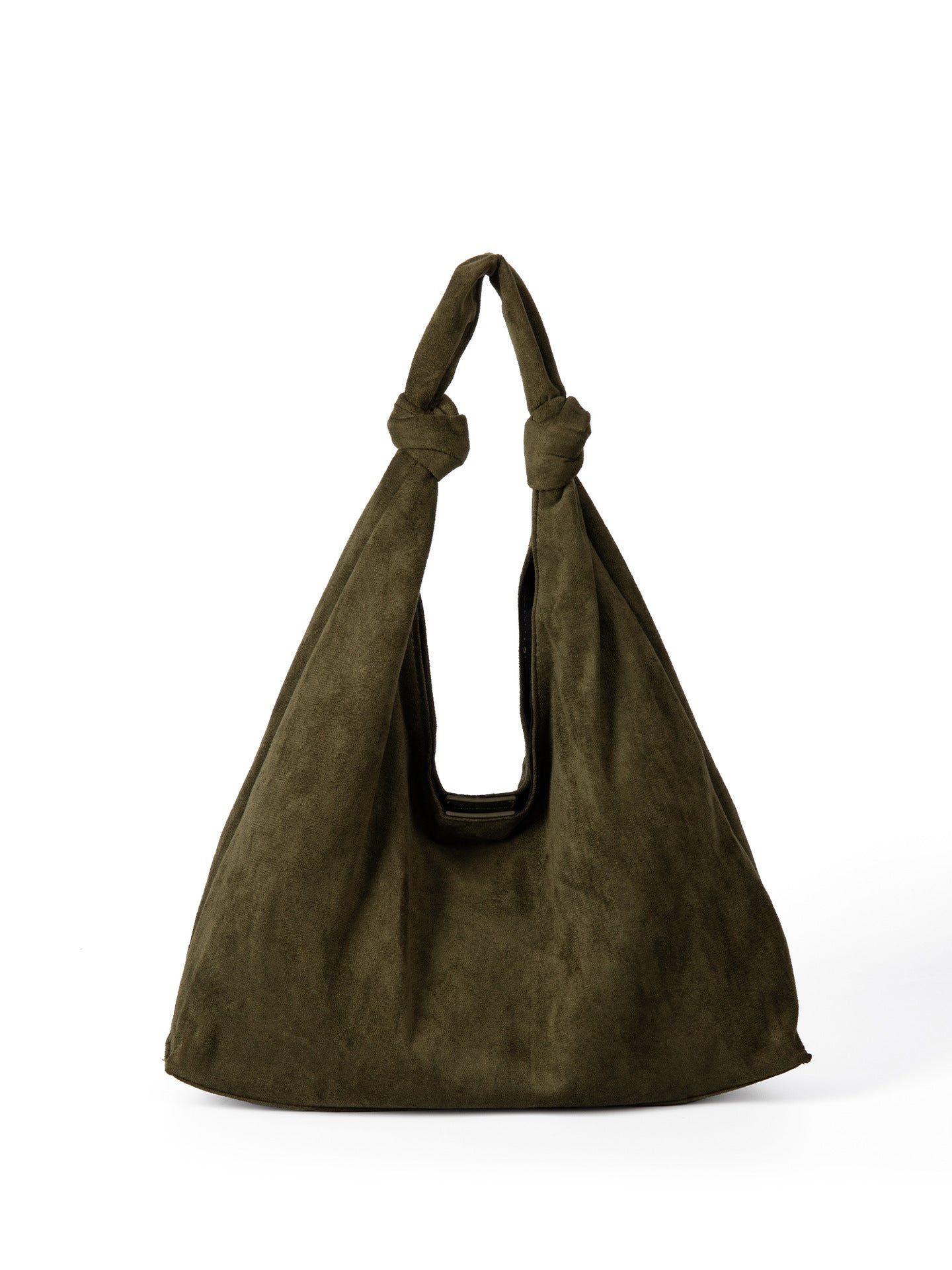 Korean Niche Design Suede Material Underarm Large Capacity Tote Bag