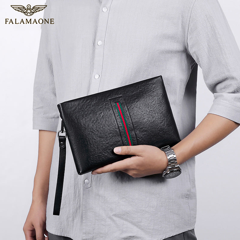 Men's Fl Light Luxury Business Underarm Fashion Mobile Phone Bag