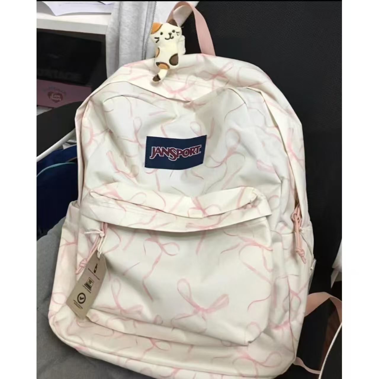 Women's & Men's Computer Minimalist Solid Color Campus Waterproof Large Leisure Backpack