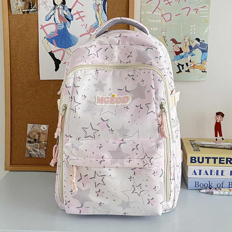 Summer Female Niche Korean Primary Junior College Leisure Backpack