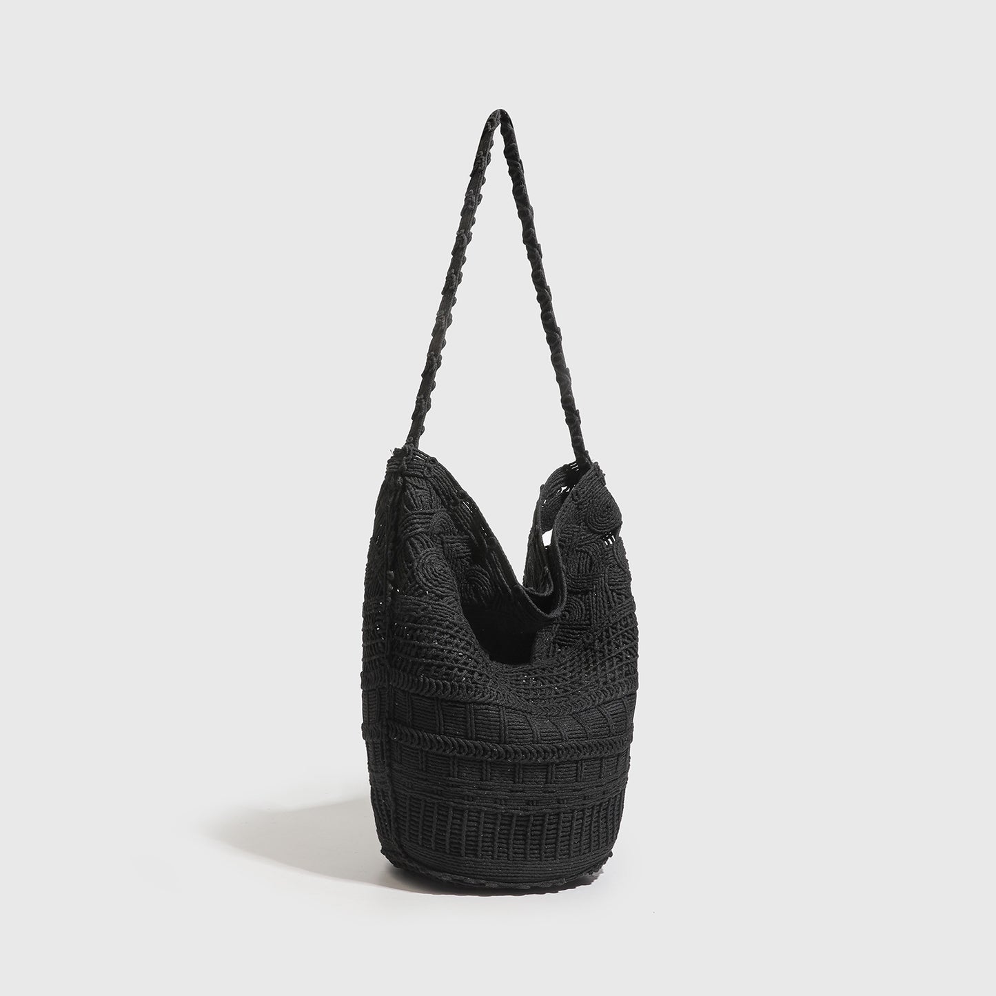 Women's Handmade Crocheted Large Vintage Summer Capacity Versatile Women's Handbag