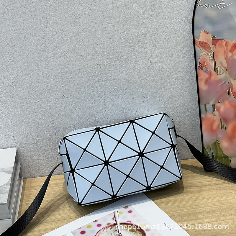 Women's Original Life Cupid Geometric Diamond Pattern Fashion Men's Shoulder Bags