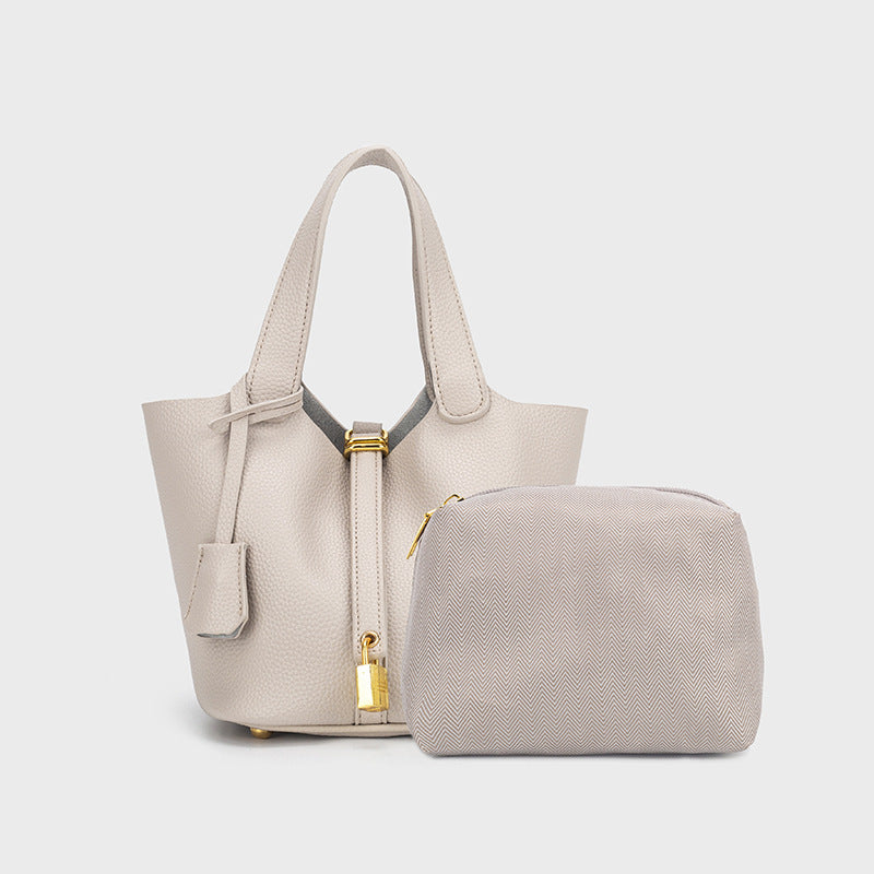 Women's Design Vegetable Basket High-grade Fashion Commuter Bucket Bag