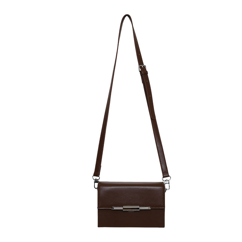 Men's & Women's High-grade Niche Design Korean Leather For Men's Messenger Bag