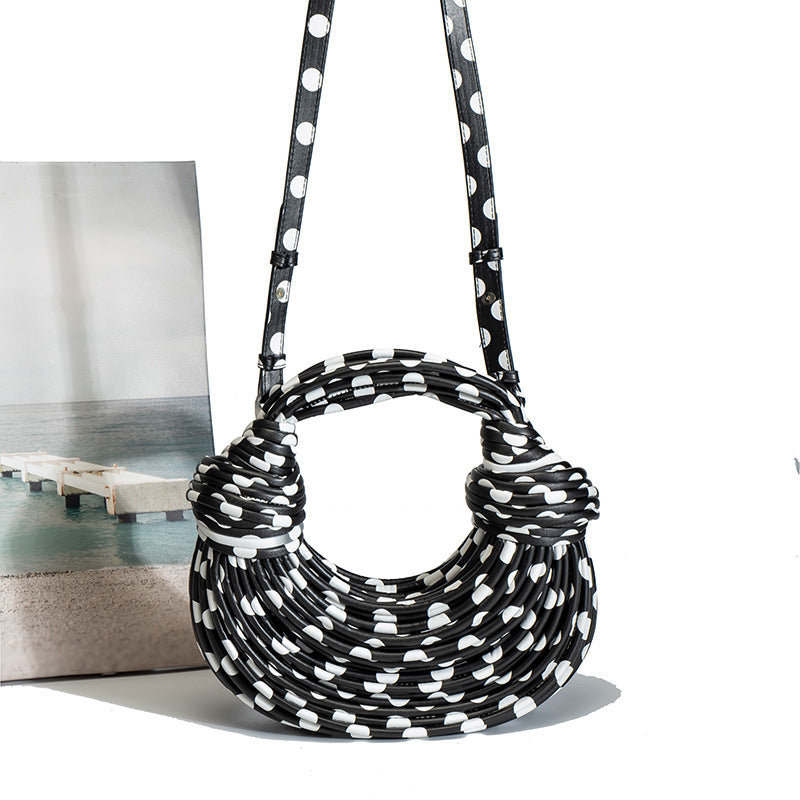 Women's Summer Niche Fashion Creative Personalized Trend Woven Women's Handbag