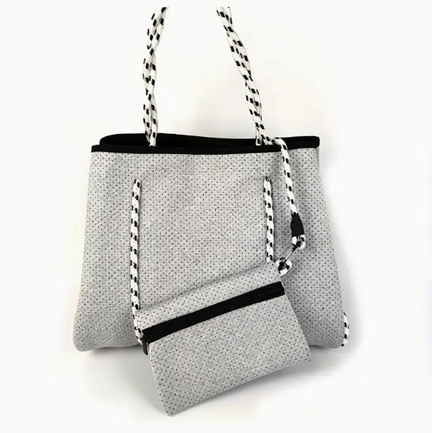 Neoprene Beach Portable Outing Mother Mummy Large Tote Bag