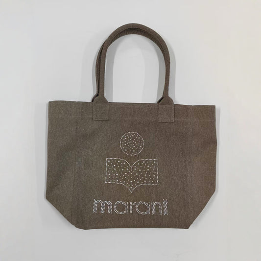 Women's Fashion Built-in Double Pocket Interlayer Pure Tote Bags
