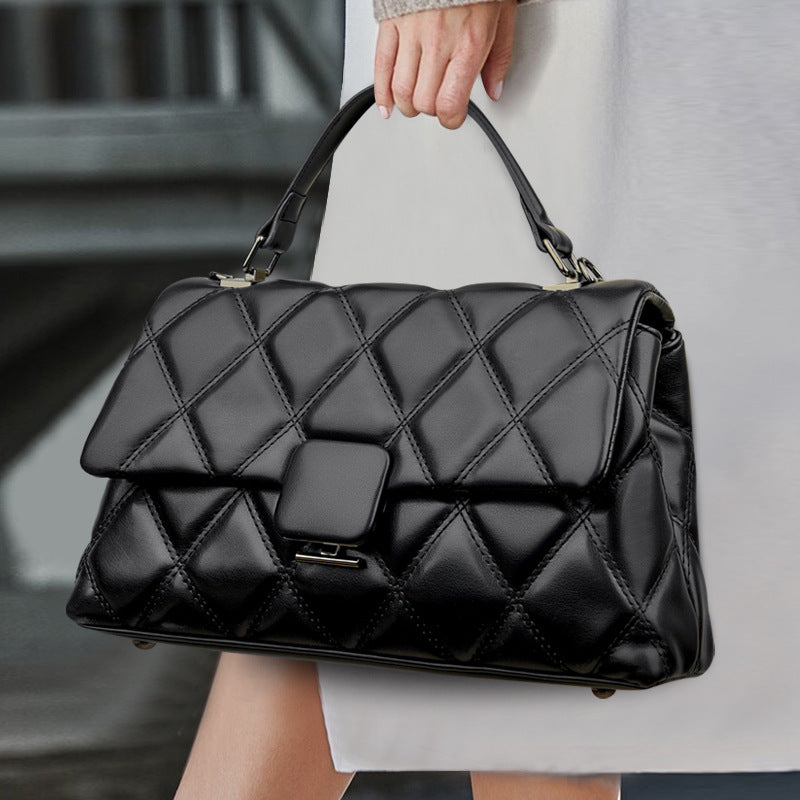 Women's Thread Fashion Simple Soft Surface Western Women's Shoulder Bag