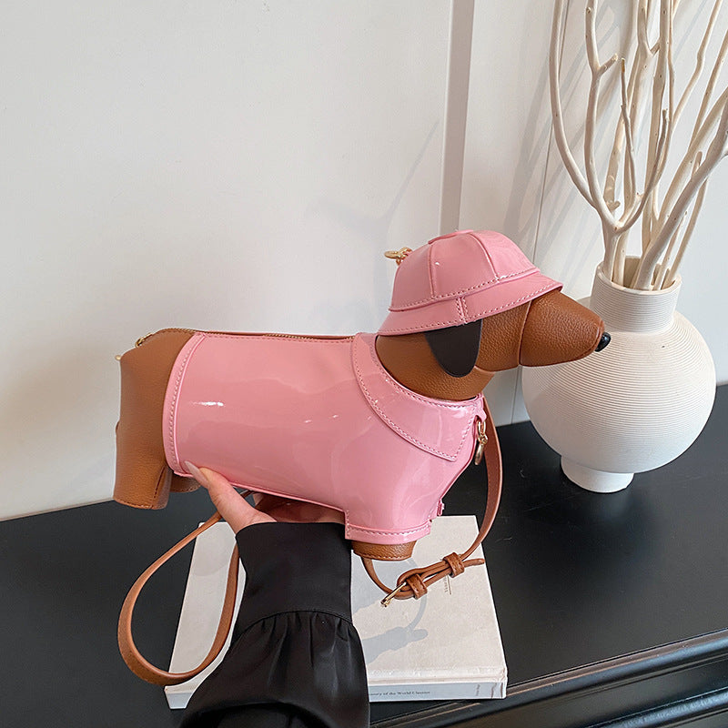 Trendy Creative Puppy One Female Street Western Style Women's Shoulder Bag
