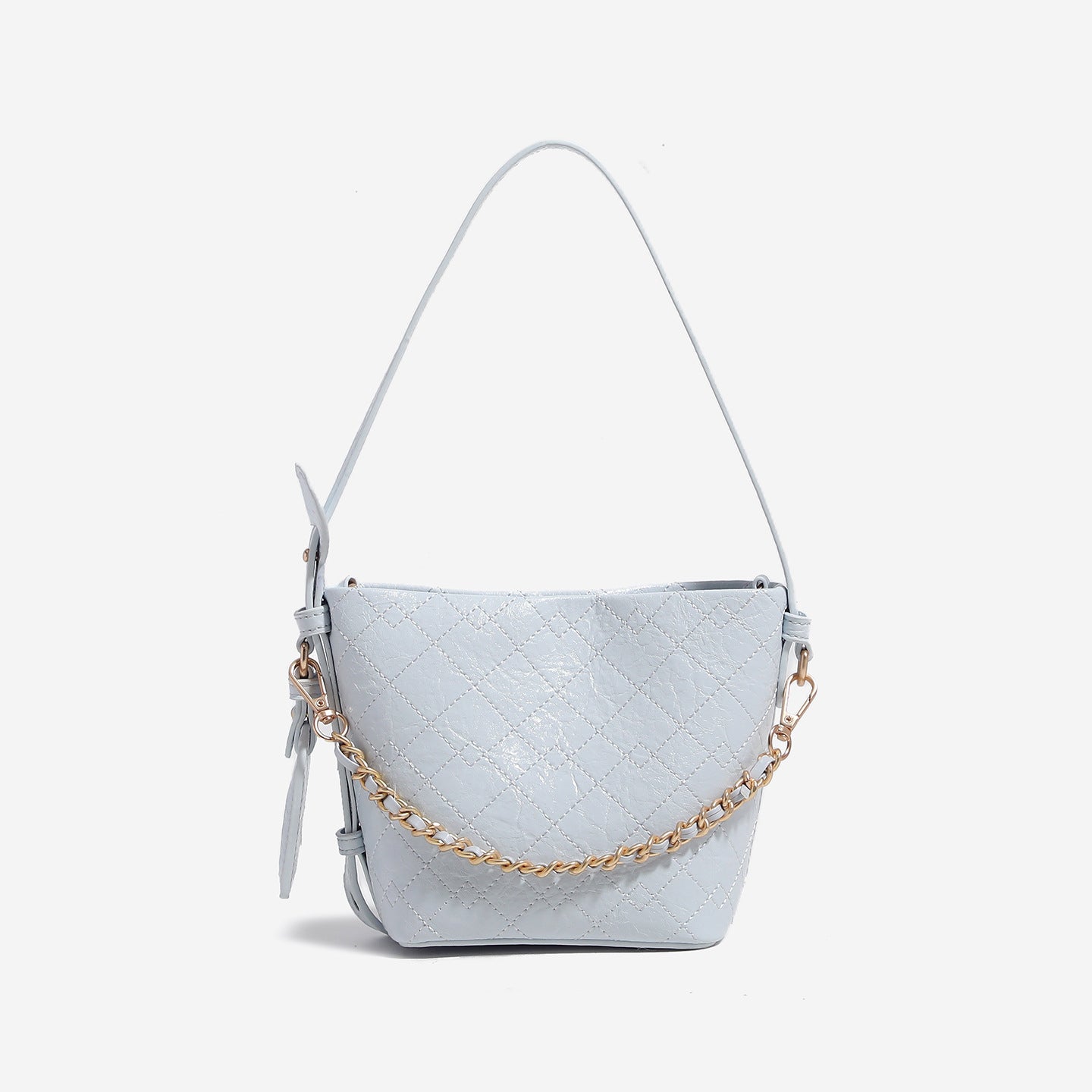 Women's Cherry Blossom Pink Love Spring Rhombus Chain Bags