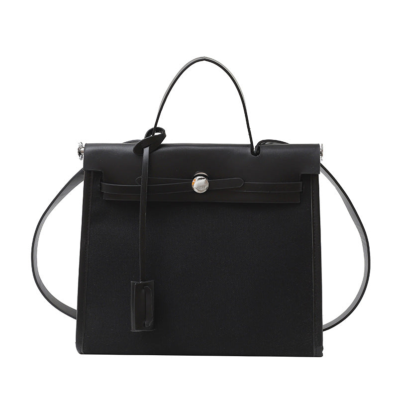 Women's Fashion Kelly Canvas High-grade Retro Trendy Bags
