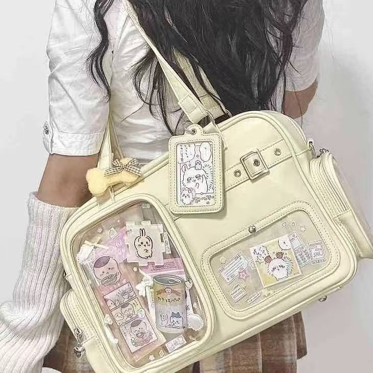 Light Cartoon Doll Large Capacity Two Shoulders Women's Backpack