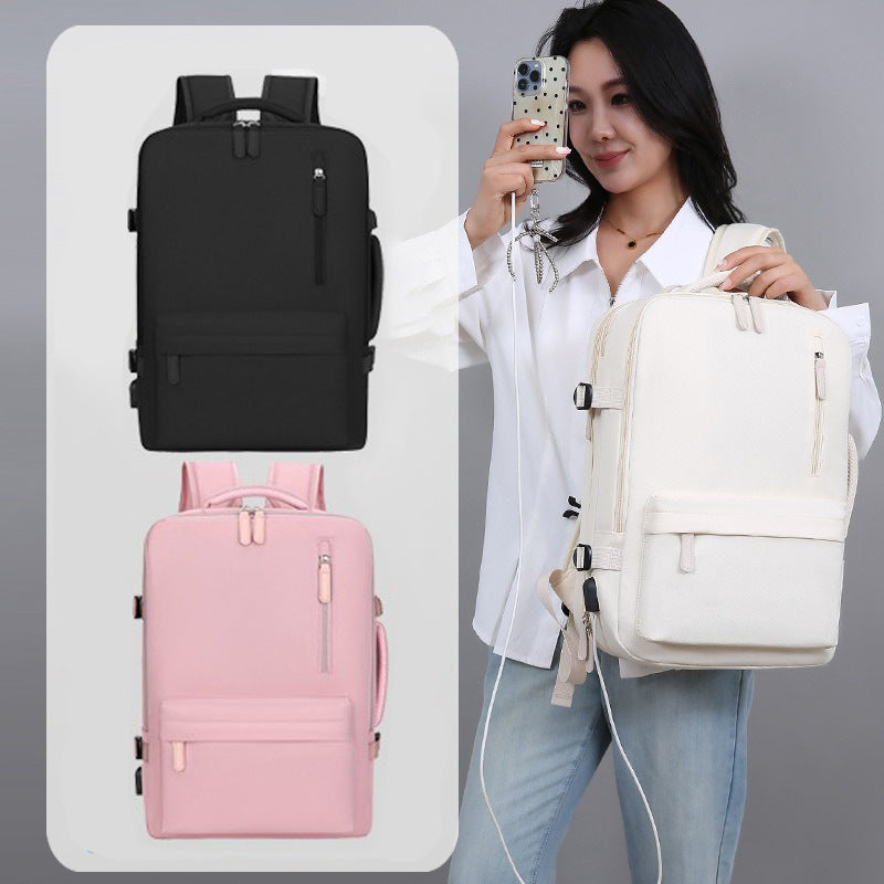Women's & Men's Expandable Large Capacity Business Computer Backpacks