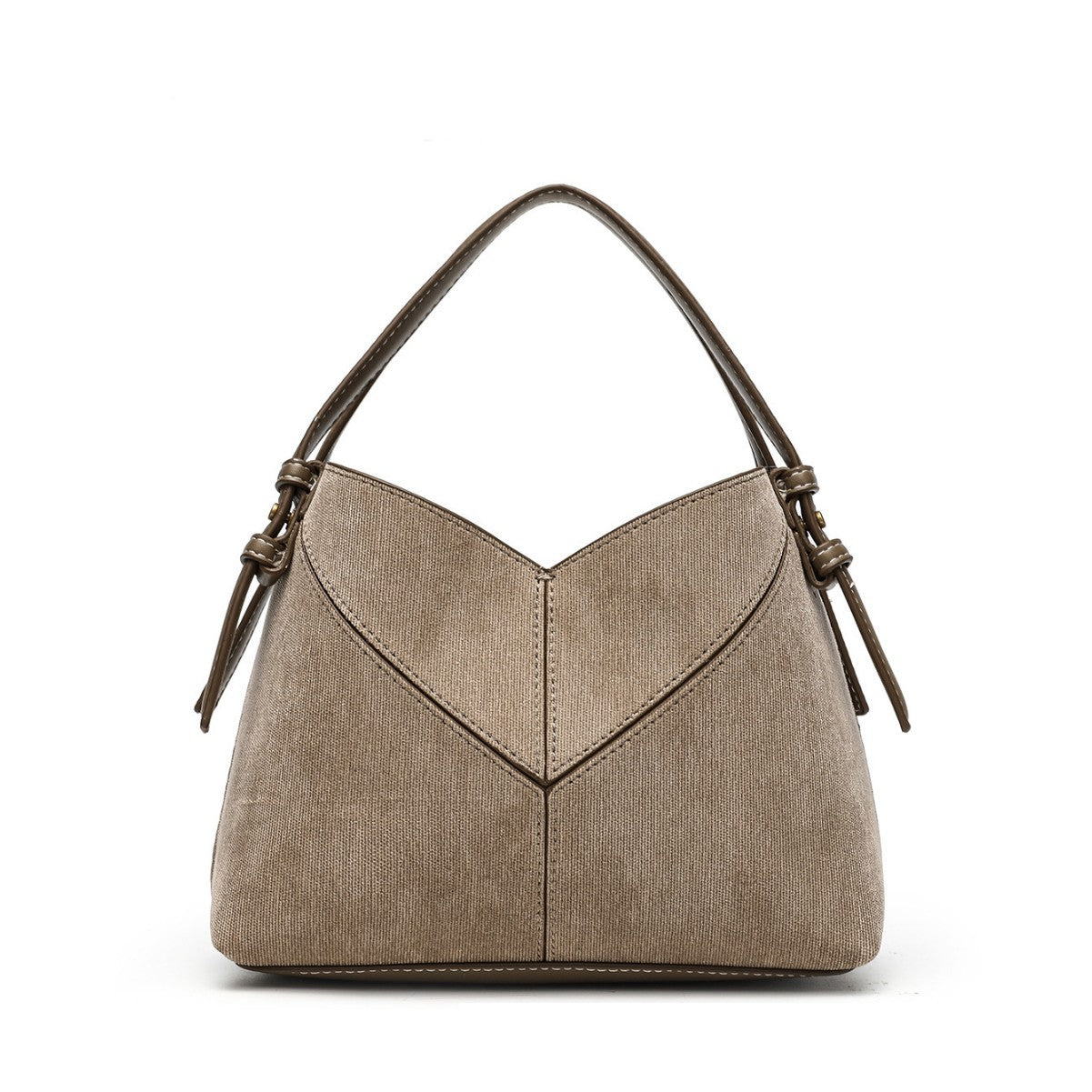 Women's Design Large Capacity Geometric Fashion Commuter Bucket Bag