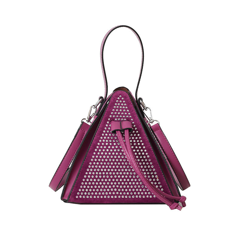 Women's Popular Korean Fashion Rivet Personality Trendy Women's Shoulder Bag