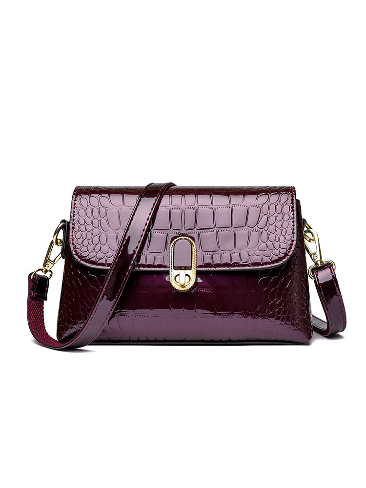 Crocodile Leather South Style Fashion Design Simple Bags