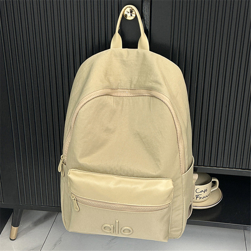 Color Versatile Junior High College Female Leisure Backpack