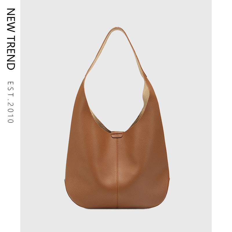 Women's Fashion Advanced Texture Korean Retro Large Capacity Women's Shoulder Bag