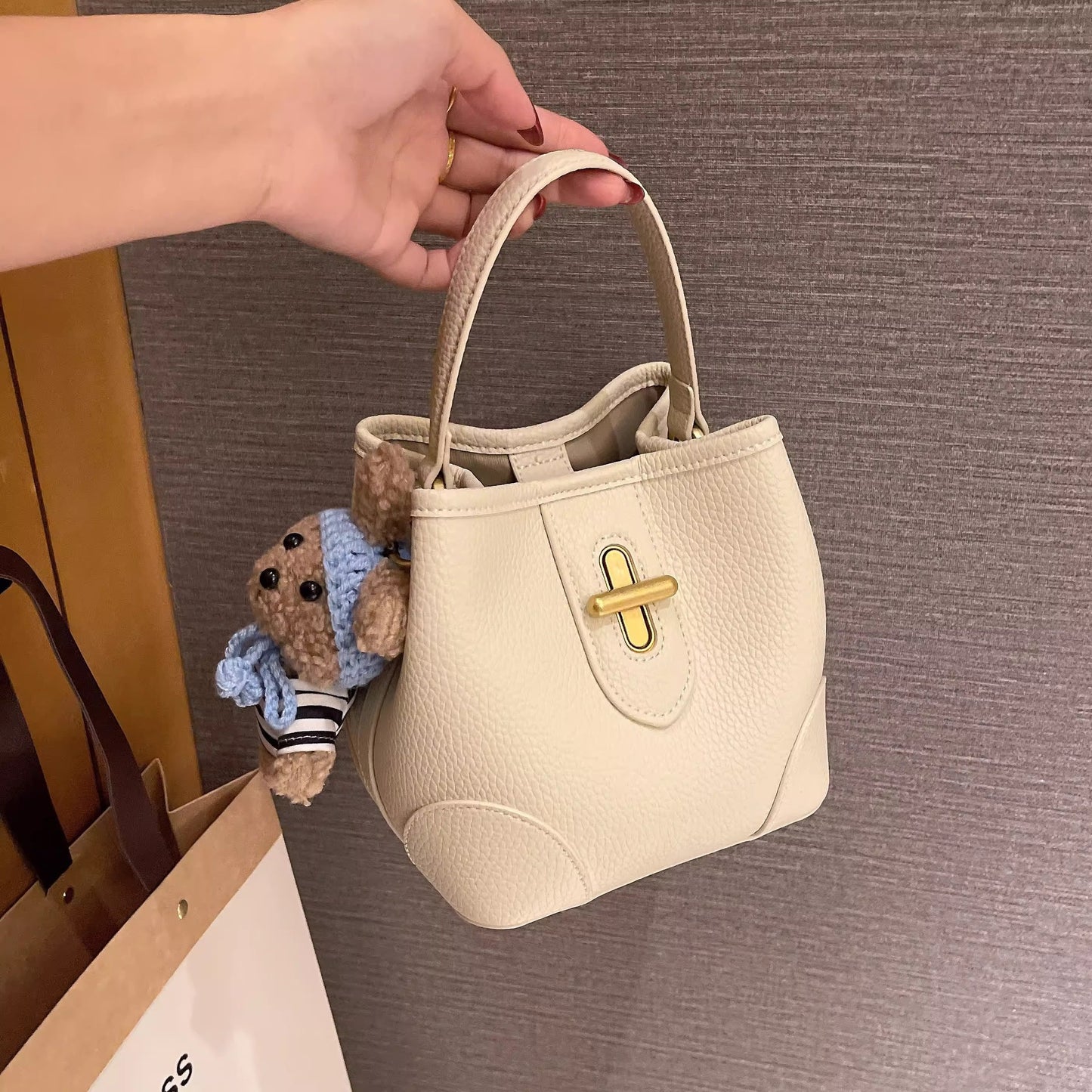 Women's Genuine Leather Birthday Gift Niche Trendy High Women's Shoulder Bag